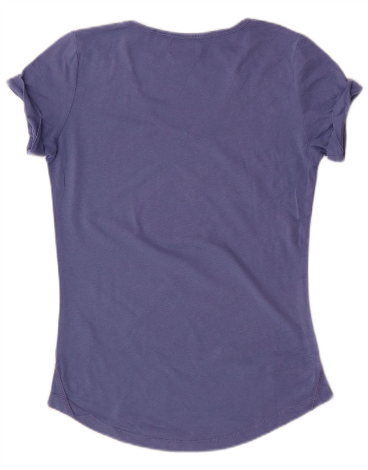 Tricou grafic KAPPA pentru femei Top UK 12 Medium Blue Bumbac