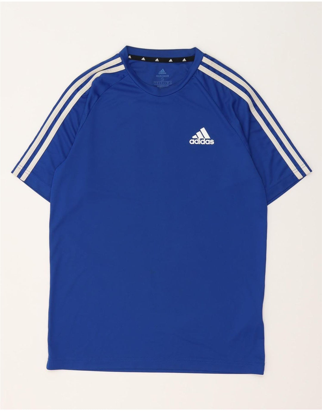 Tricou ADIDAS Climalite pentru bărbați Top mic, albastru, poliester