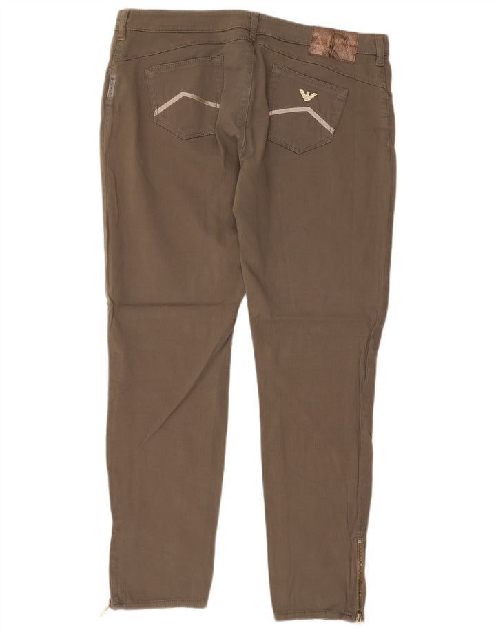 ARMANI Pantaloni slim casual pentru femei W31 L28 bej