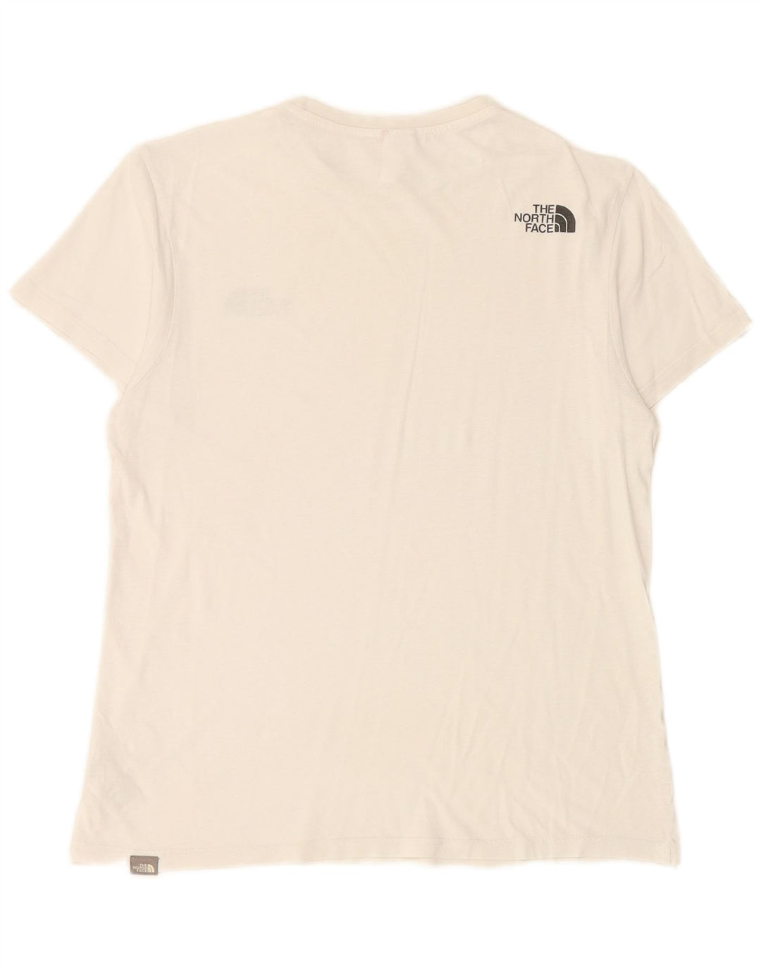 THE NORTH FACE Mens T-Shirt Top Small White Cotton