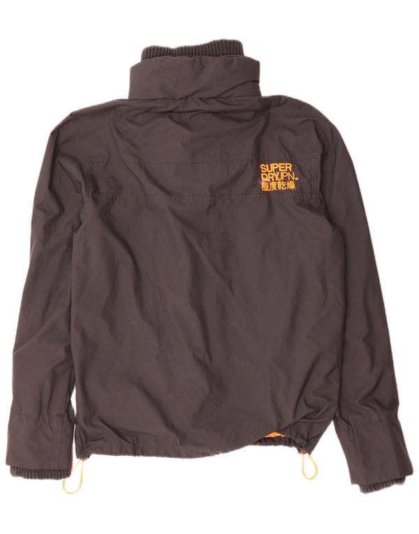Jachetă Windbreaker pentru bărbați Superdry The Windcheater UK 40, mare, gri, poliester
