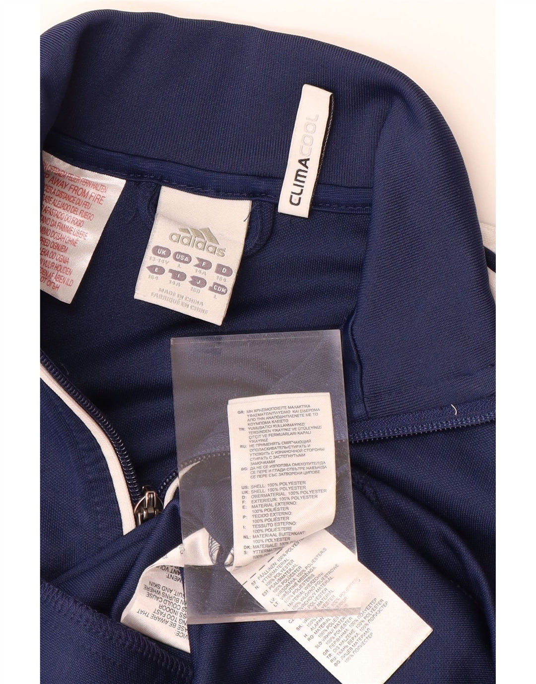 Jachetă de trening Red Bull ADIDAS pentru băieți 13-14 ani, bleumarin