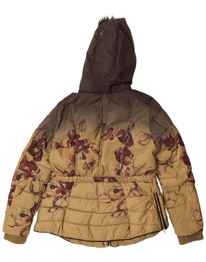 Jachetă cu grafică supradimensionată Desigual pentru femei EU 46 XL multicoloră