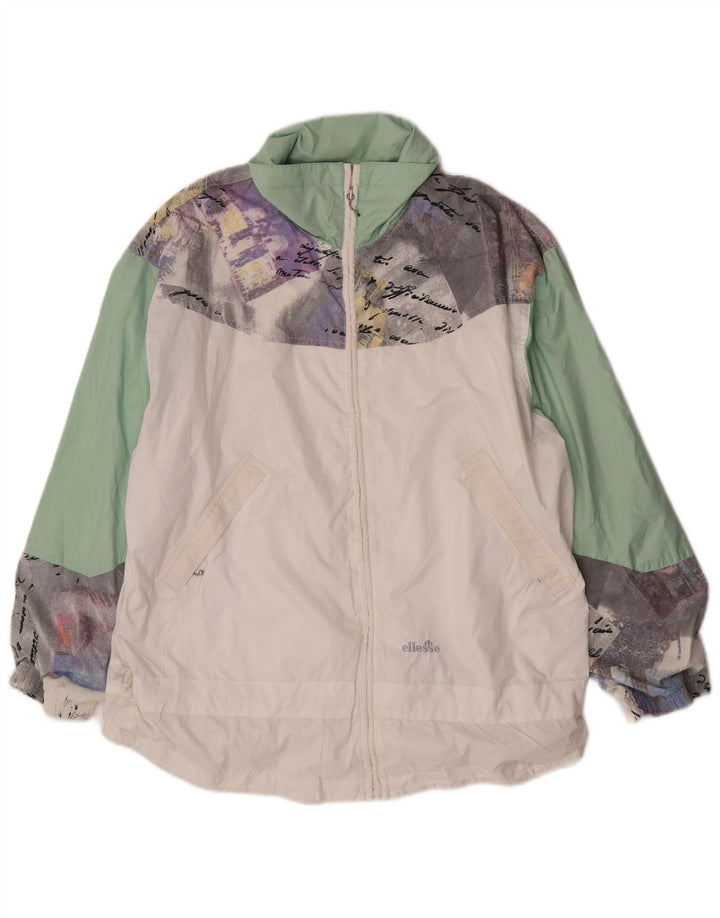 Jachetă de trening pentru bărbați Ellesse IT 46 Small, alb, din poliester