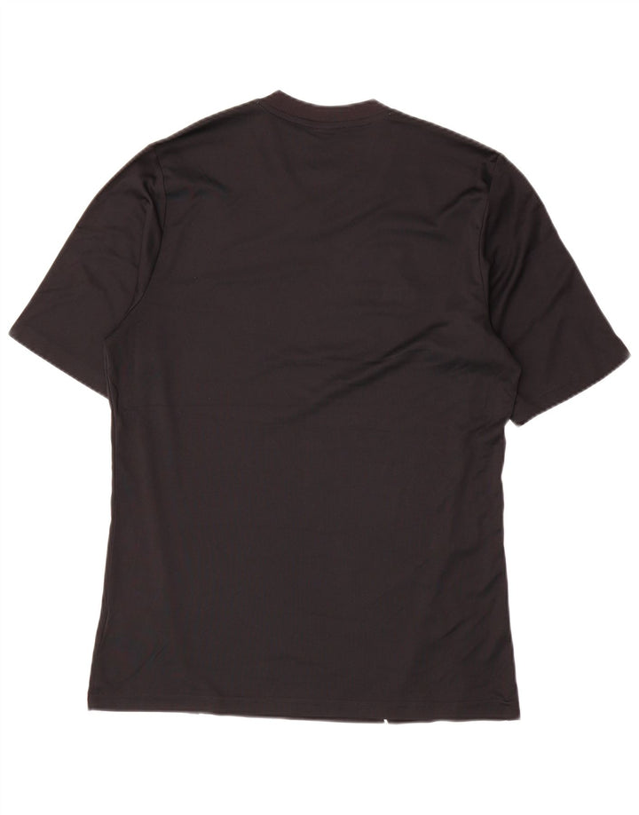 Tricou Adidas Climalite pentru bărbați Top Mediu Poliester Negru