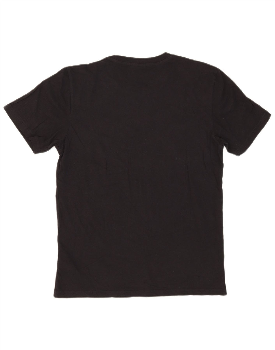 Tricou grafic Lee pentru bărbați, cu croială obișnuită, top mic, negru, bumbac