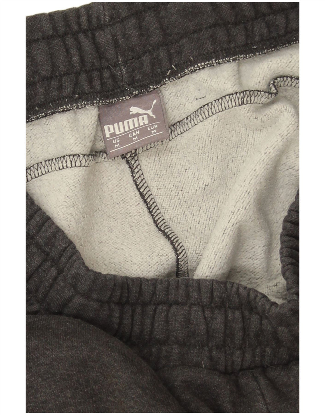 Pantaloni de trening Puma pentru bărbați Joggeri din bumbac gri mediu