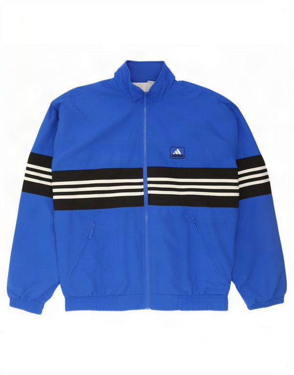 Jachetă de trening pentru bărbați Adidas UK 36/38 Small Blue