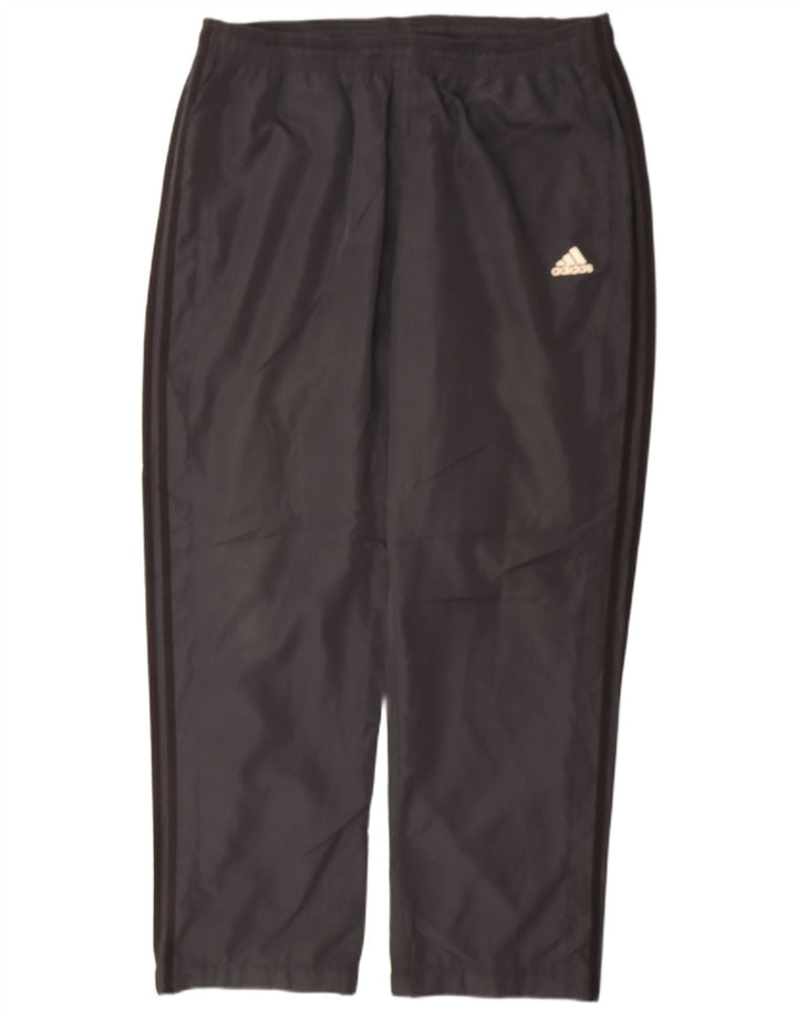 ADIDAS Mens Tracksuit Trousers UK 50/52 XL Grey Polyester