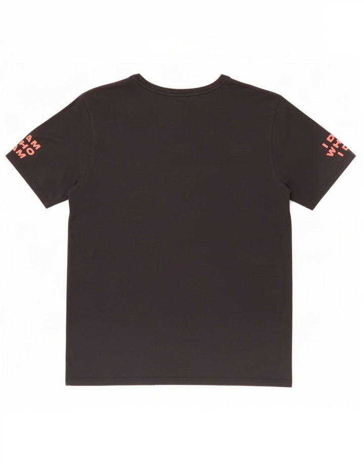 Tricou grafic Nike Dri Fit pentru bărbați Top mediu negru