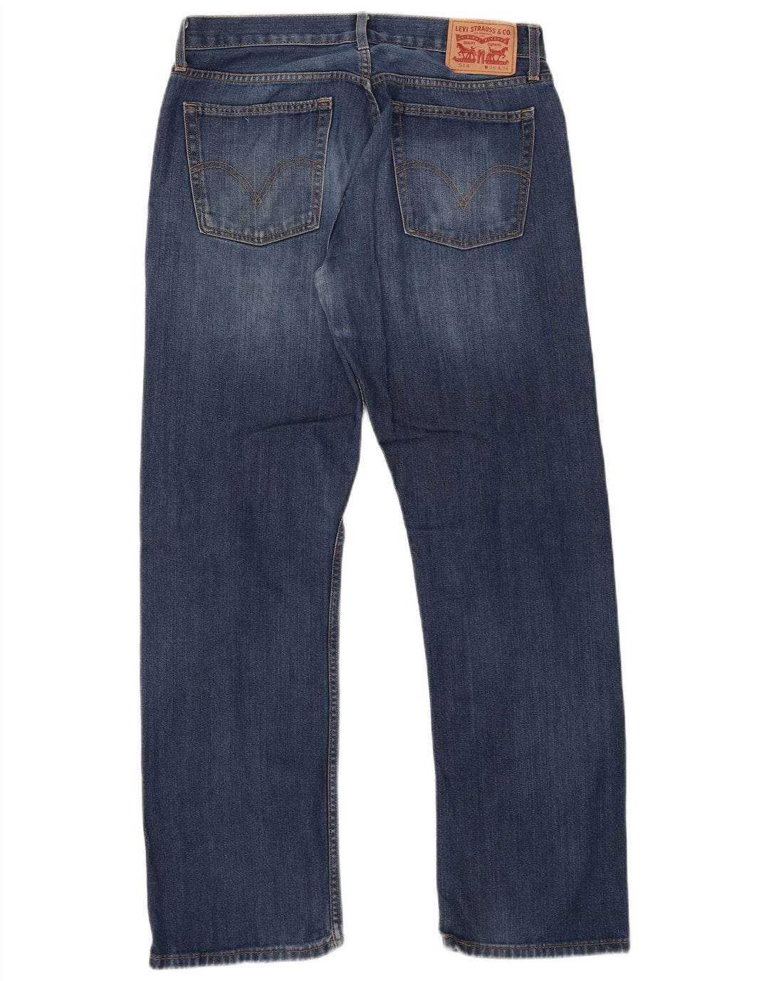 Blugi drepti pentru bărbați Levi's 514 W36 L34 Bumbac albastru