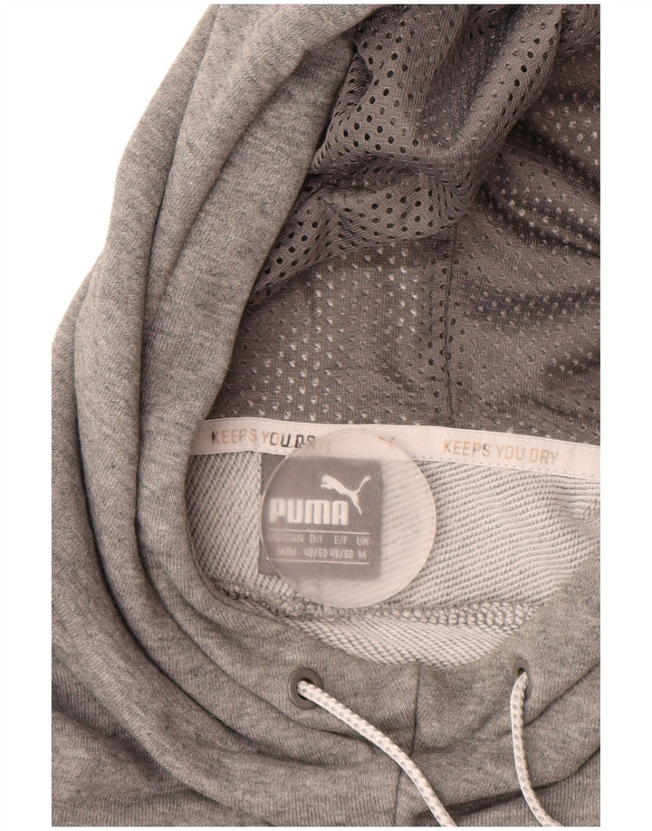 Pulover pentru bărbați PUMA Graphic Hoodie, bumbac, gri mediu