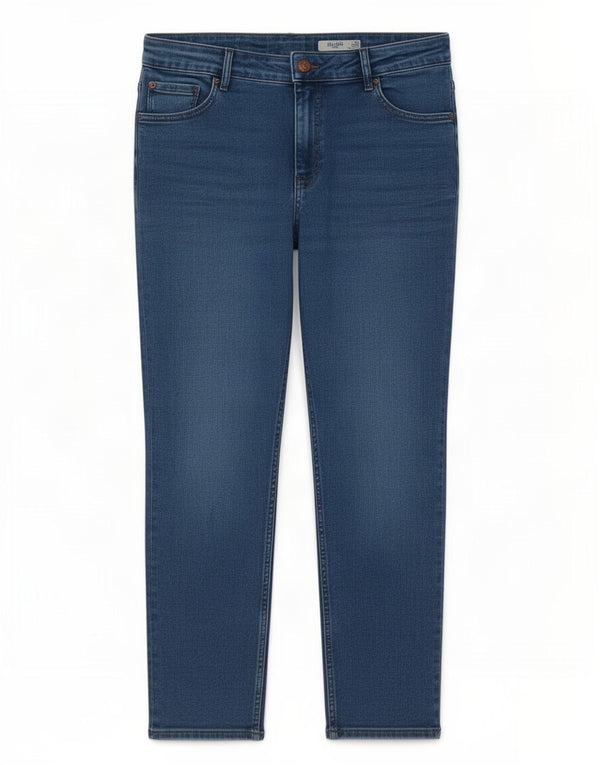 Blugi tăiați The Lily pentru femei Marks & Spencer UK 16 Large W34 L24 Blue