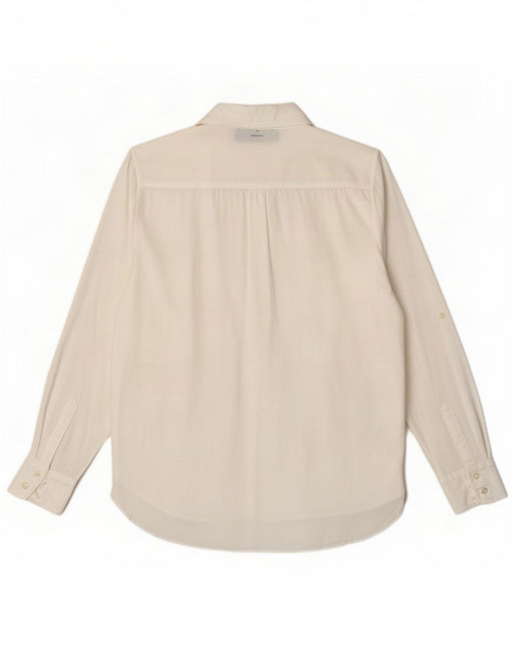 Zara Cămașă pentru femei UK 10 Small White