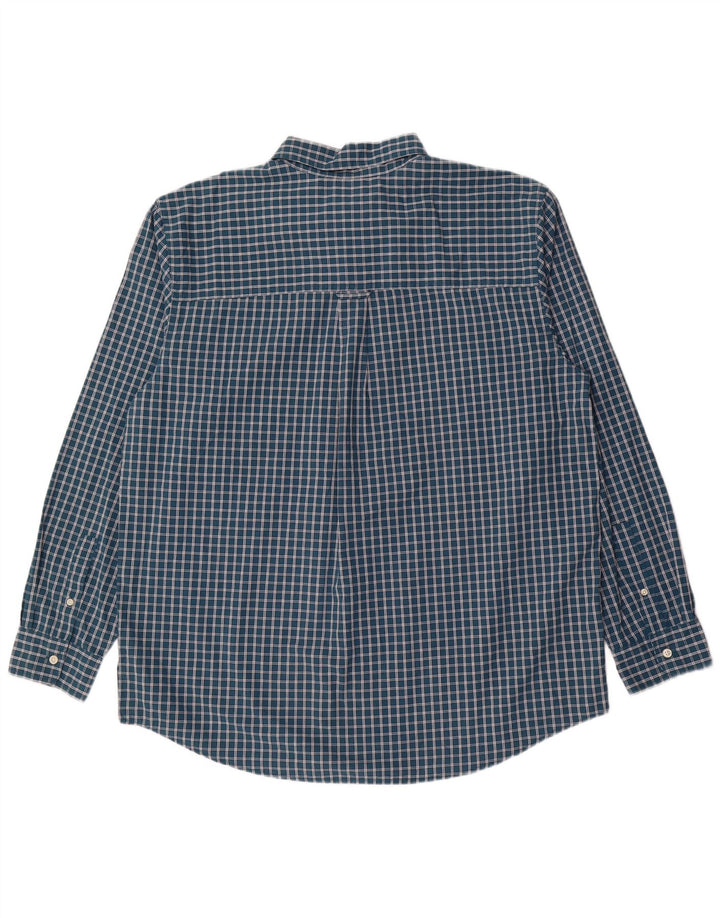 Cămașă pentru bărbați Chaps XL, bumbac cu check verde