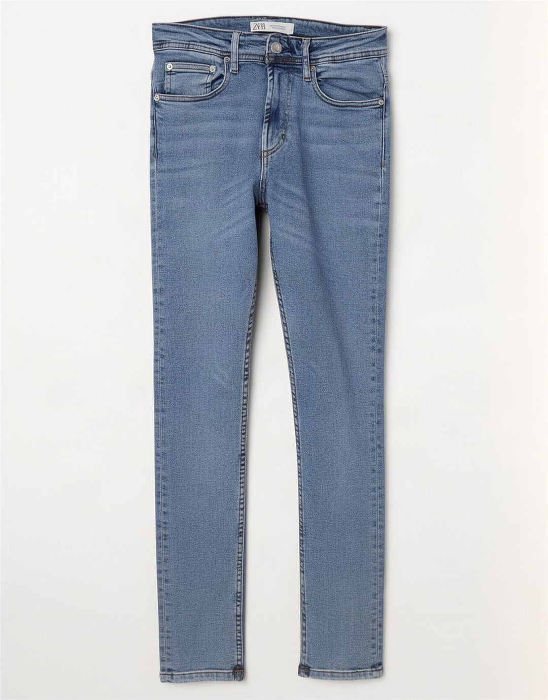 Blugi slim pentru bărbați Zara EU 36 XS W29 L30 Albastru
