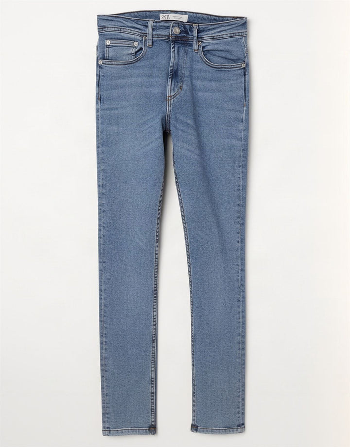 Blugi slim pentru bărbați Zara EU 36 XS W29 L30 Albastru