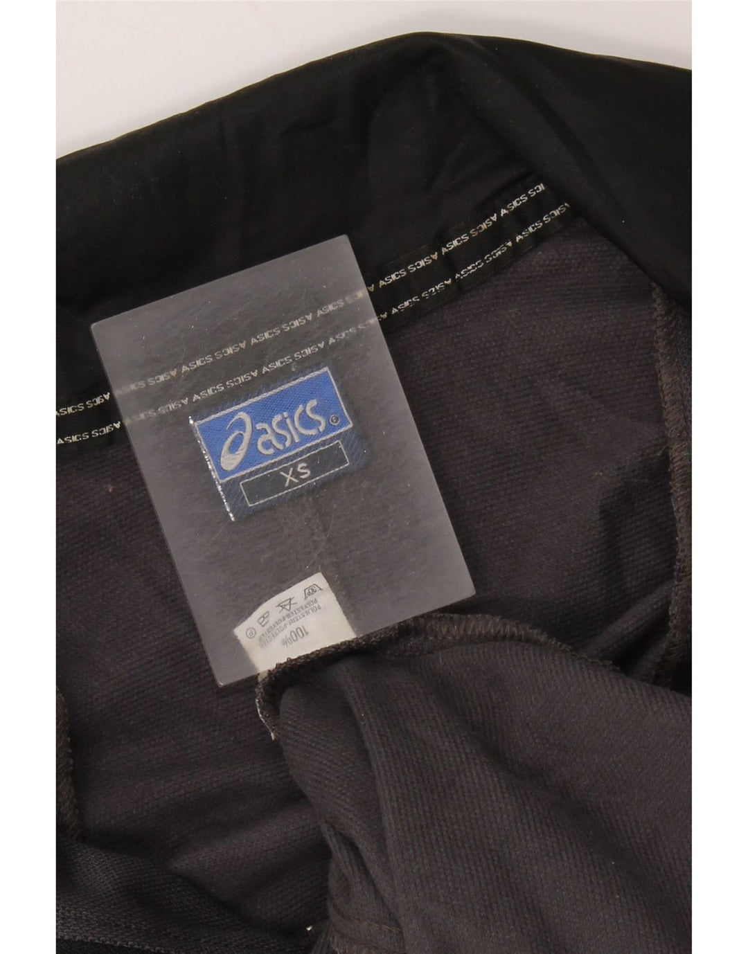 Jachetă de top pentru trening ASICS pentru bărbați, poliester gri XS