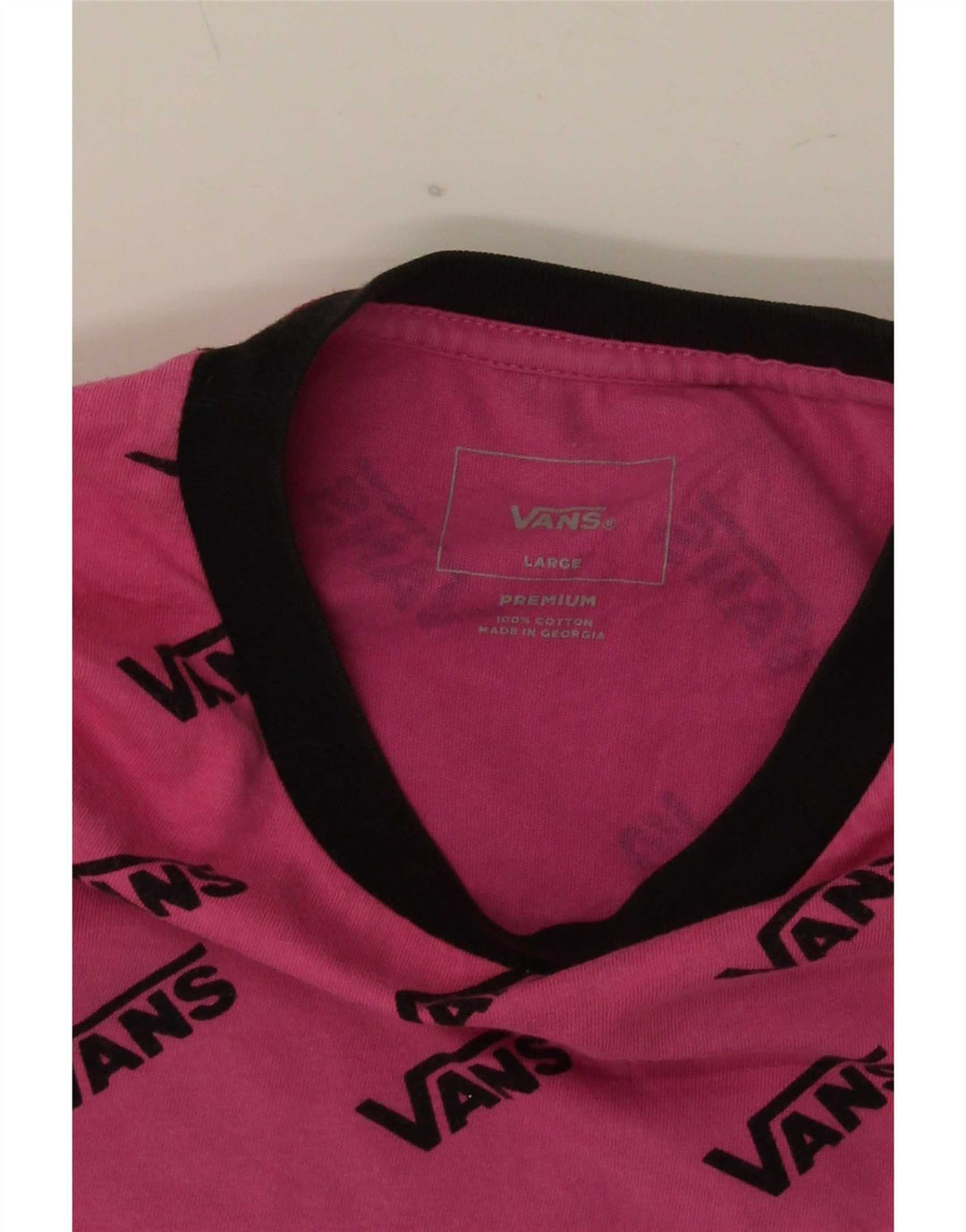 Tricou grafic Vans pentru bărbați Top mare bumbac roz