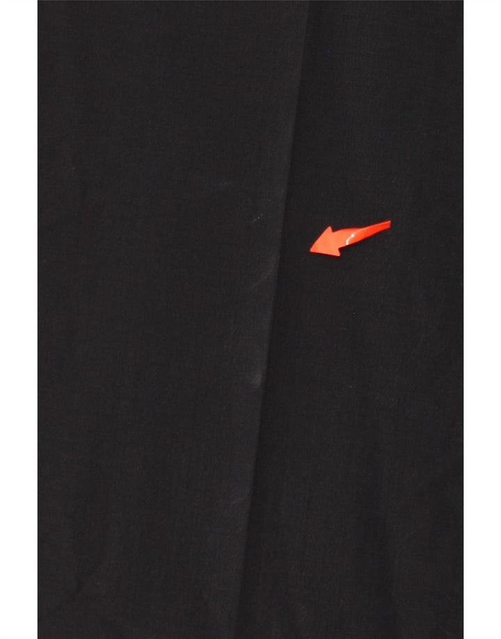 Pantaloni de costum drepți pentru femei HUGO BOSS L34 L31 Lână virgină bleumarin