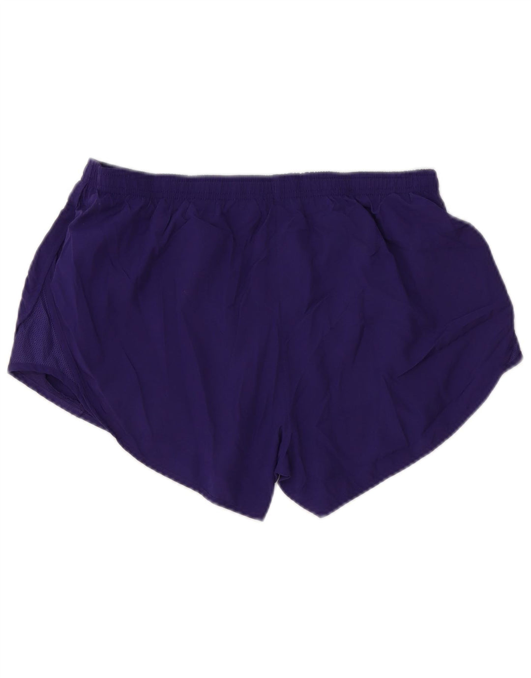 Pantaloni scurti sport NIKE Dri Fit pentru femei UK 14 Poliester violet mediu