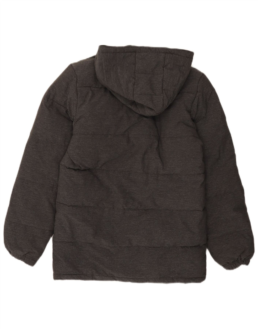 Jachetă căptușită cu glugă Lyle & Scott pentru băieți 14-15 ani, nailon gri