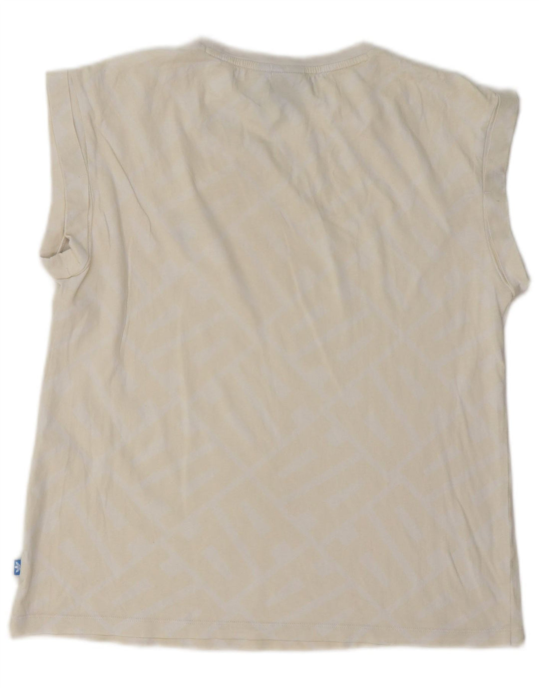 Tricou grafic Adidas pentru femei Top UK 10 Small Off White