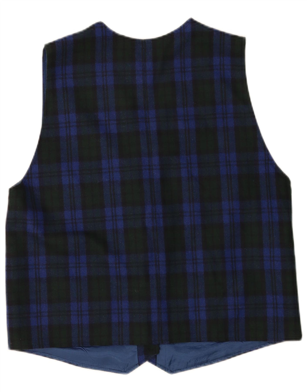 Hammerschmid Vestă pentru femei UK 18 XL Blue Check Lână virgină