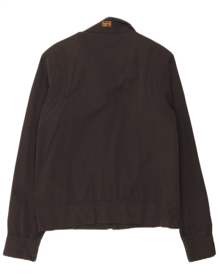 Bomber pentru femei G-STAR UK 14, bumbac mediu negru
