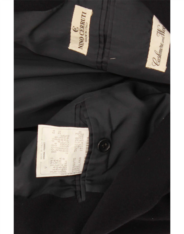 Nino Cerruti Jachetă Blazer pentru bărbați IT 52 XL Lână neagră