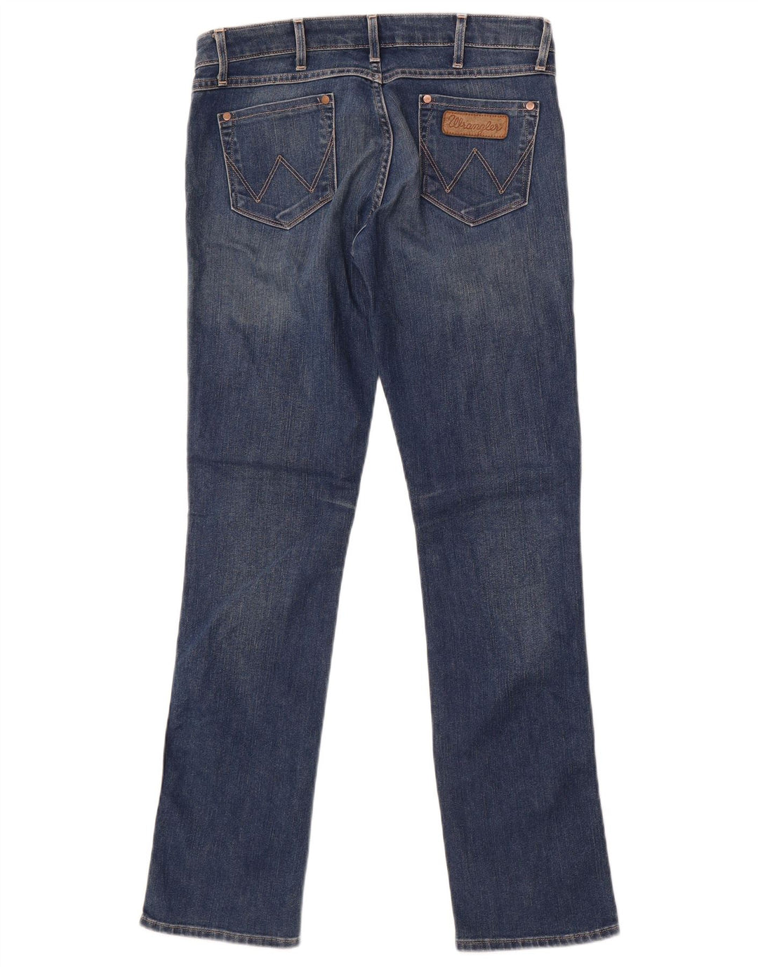 Blugi Wrangler pentru femei Lia slim W30 L32 bumbac albastru
