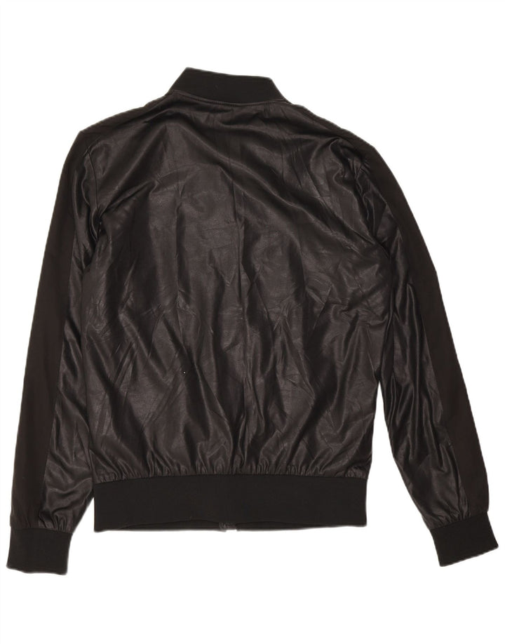 Bomber pentru bărbați Zara UK 38 Poliester mediu negru