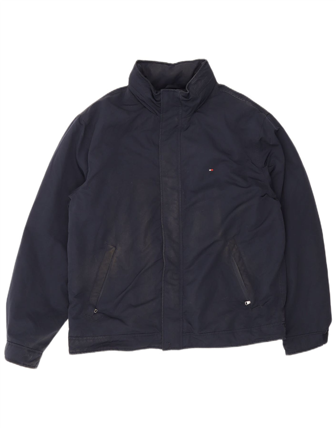 Jachetă bomber pentru bărbați Tommy Hilfiger UK 42 XL poliester bleumarin