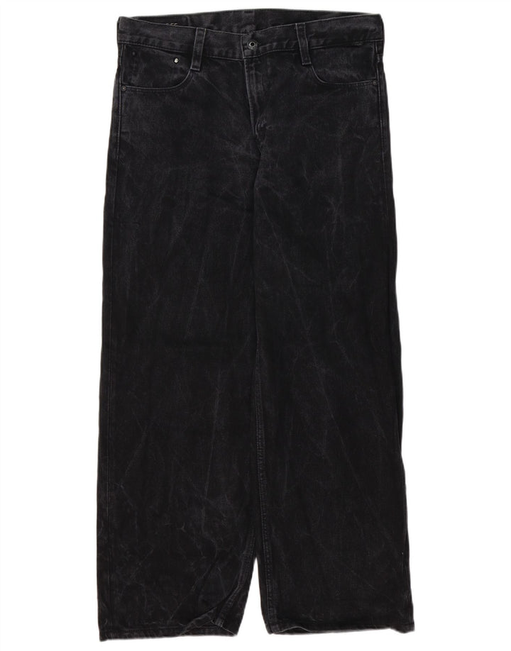 Blugi largi pentru femei G-Star W32 L28 bumbac negru