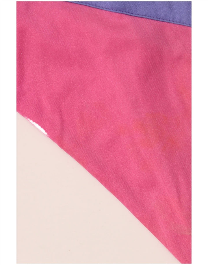 Jachetă de top pentru trening grafic ASICS pentru femei IT 46, mare, roz, colorblock