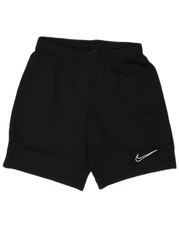 Pantaloni scurți sport Nike Dri Fit pentru bărbați UK 10, poliester negru mic