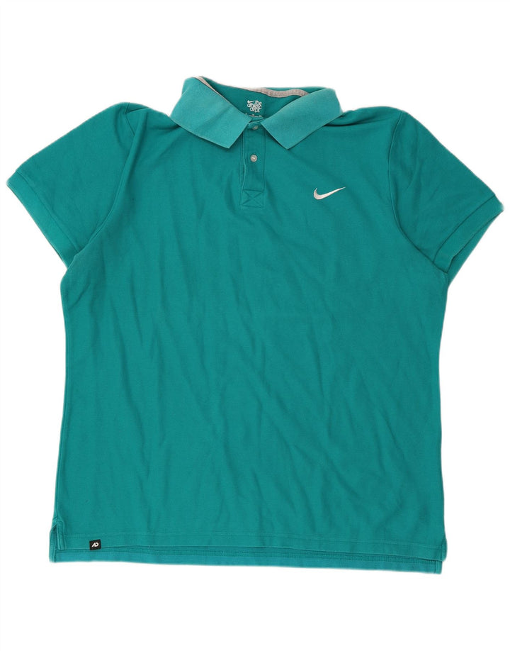 Tricou polo Nike pentru femei UK 18 XL Turcoaz