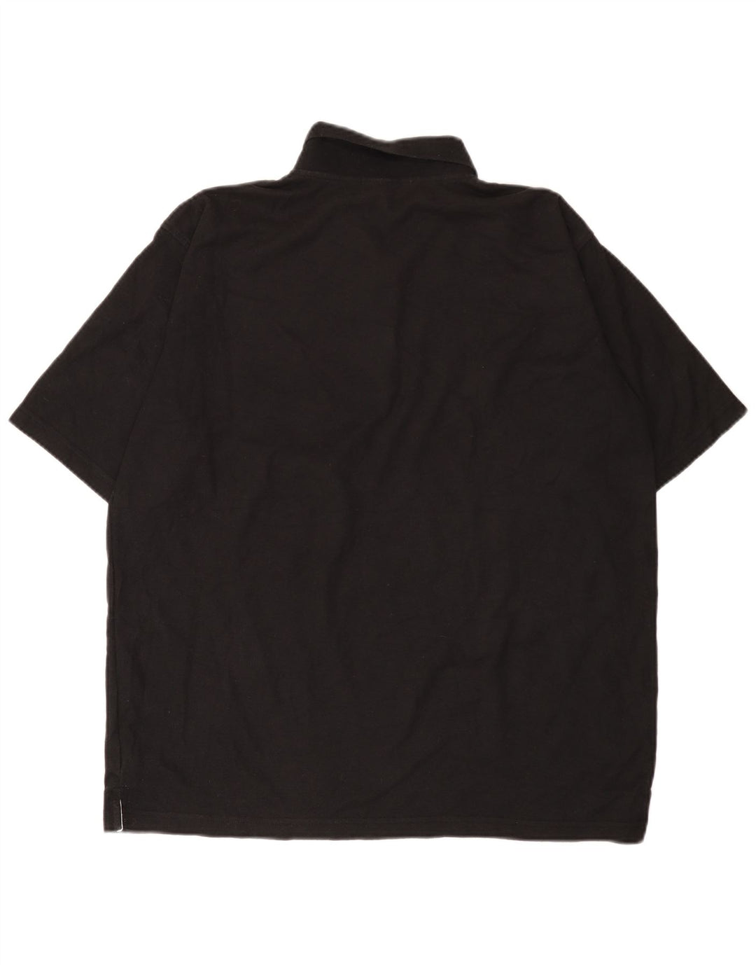 Cămașă polo pentru bărbați Umbro XL poliester negru