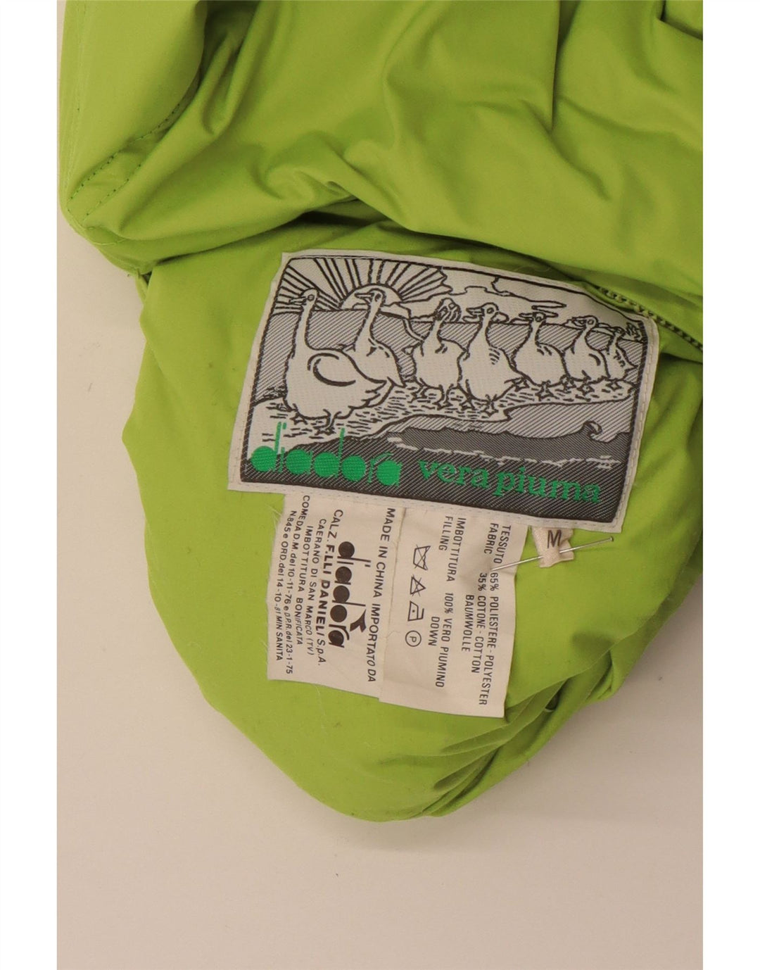 DIADORA Gilet Captusit Reversibil Loose Fit pentru Barbati UK 38 Medium Green