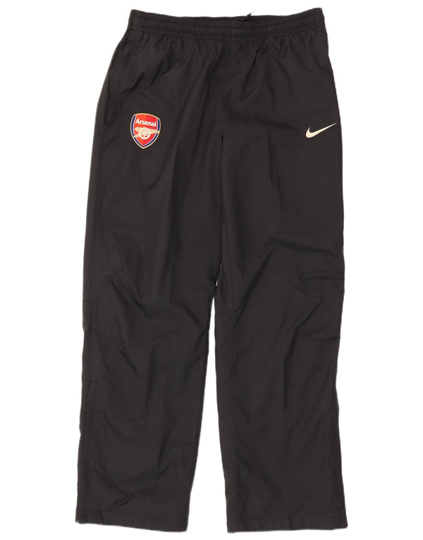 Pantaloni de trening Nike Arsenal pentru bărbați, poliester mediu negru