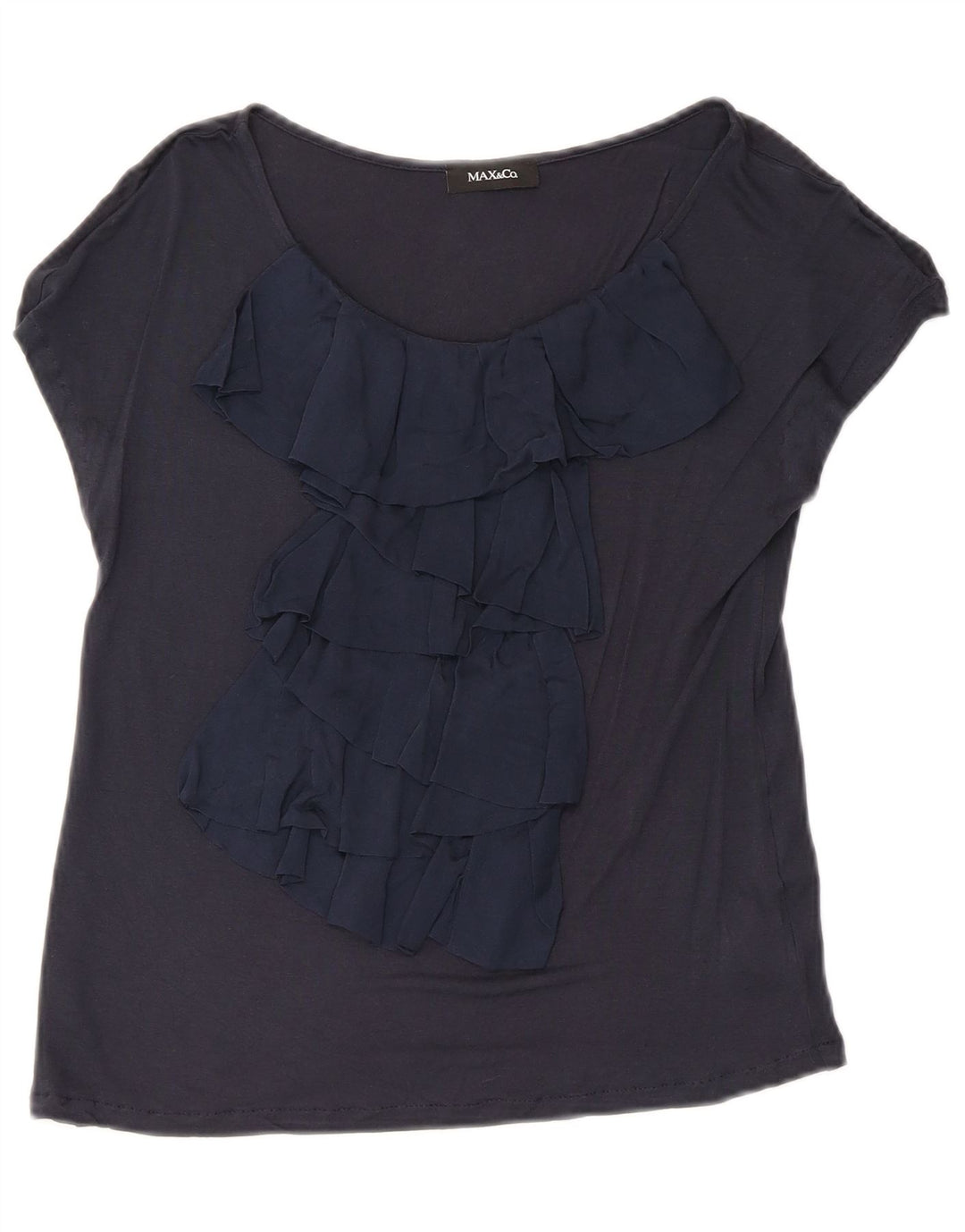 Bluză pentru femei Max & Co. Top UK 8 Small Bleumarin Viscoză