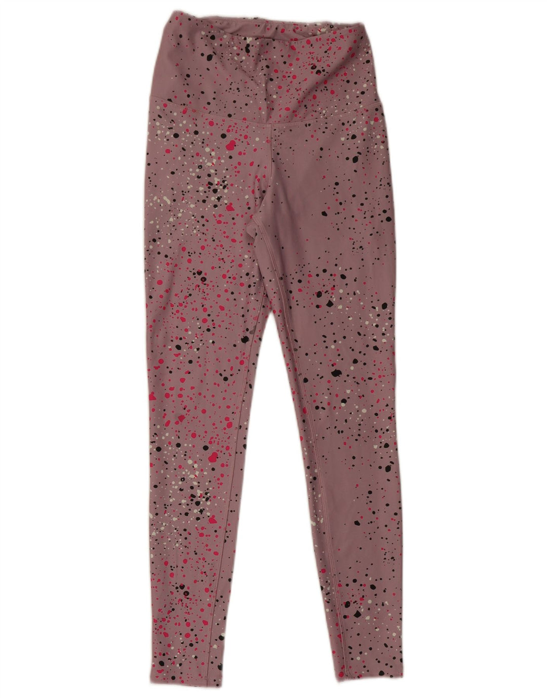 Leggings Reebok Speedwick pentru femei UK 8/10, poliester mic cu pete roz