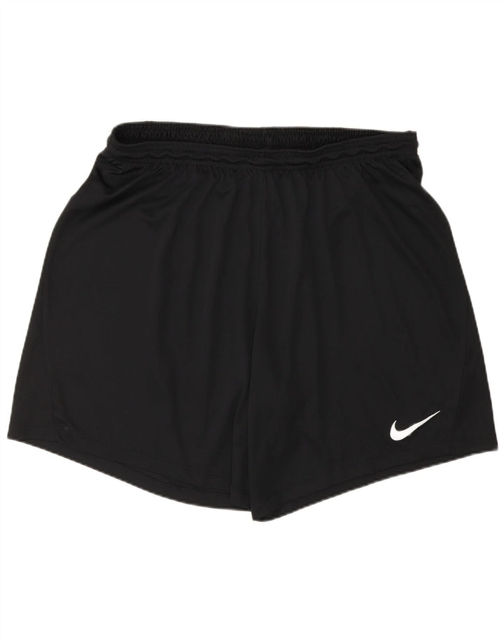 Pantaloni scurți sport Nike Dri Fit Slim Fit 2XL, negru, poliester