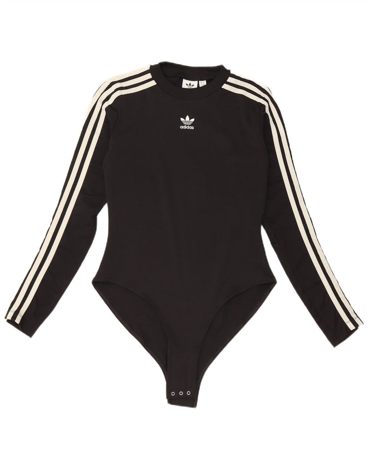 Body Adidas pentru femei UK 10 Small Negru Poliester