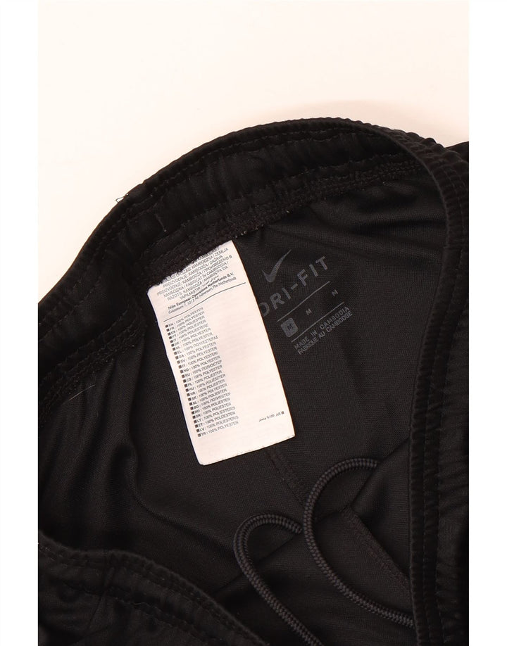 Pantaloni scurți sport NIKE Dri Fit Graphic pentru bărbați, poliester mediu negru