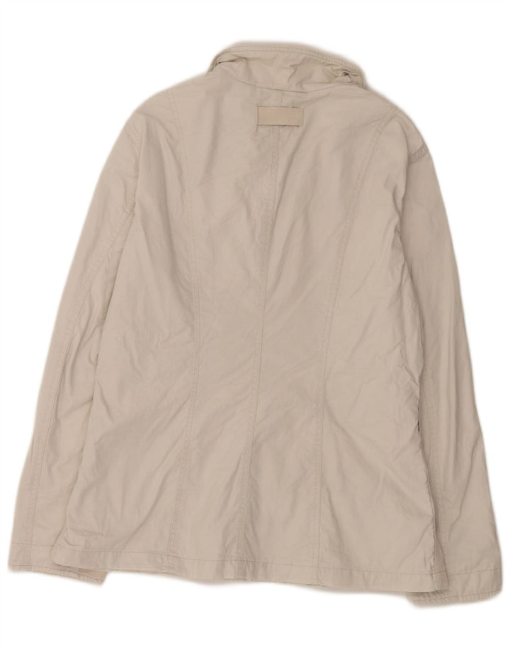 Bomber Columbia pentru femei UK 18 XL, bumbac alb