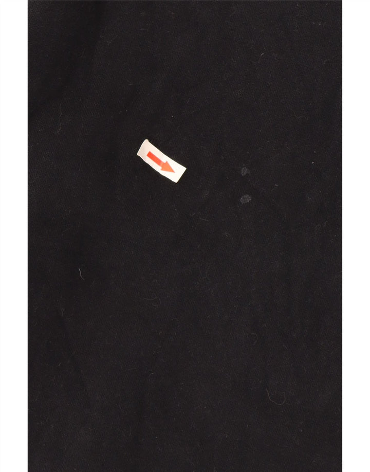 Calvin Klein Jeans Pulover cu grafic pentru femei UK 12 Medium Black