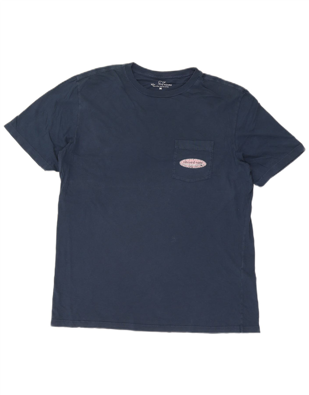 Vineyard Vines Tricou grafic pentru bărbați Top mediu din bumbac bleumarin