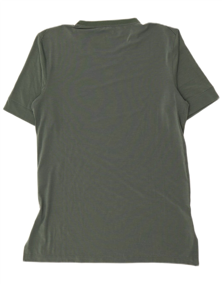 Tricou pentru bărbați Nike Dri Fit Top Poliester verde mediu