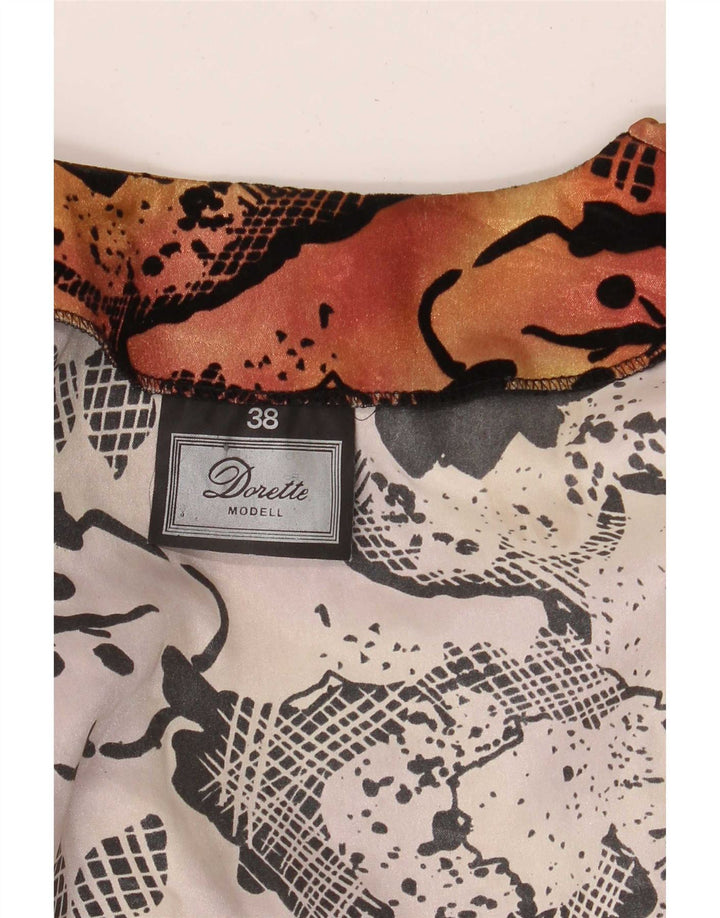Bluză Dorette pentru femei cu mâneci 3/4 EU 38 Medium Portocaliu Floral